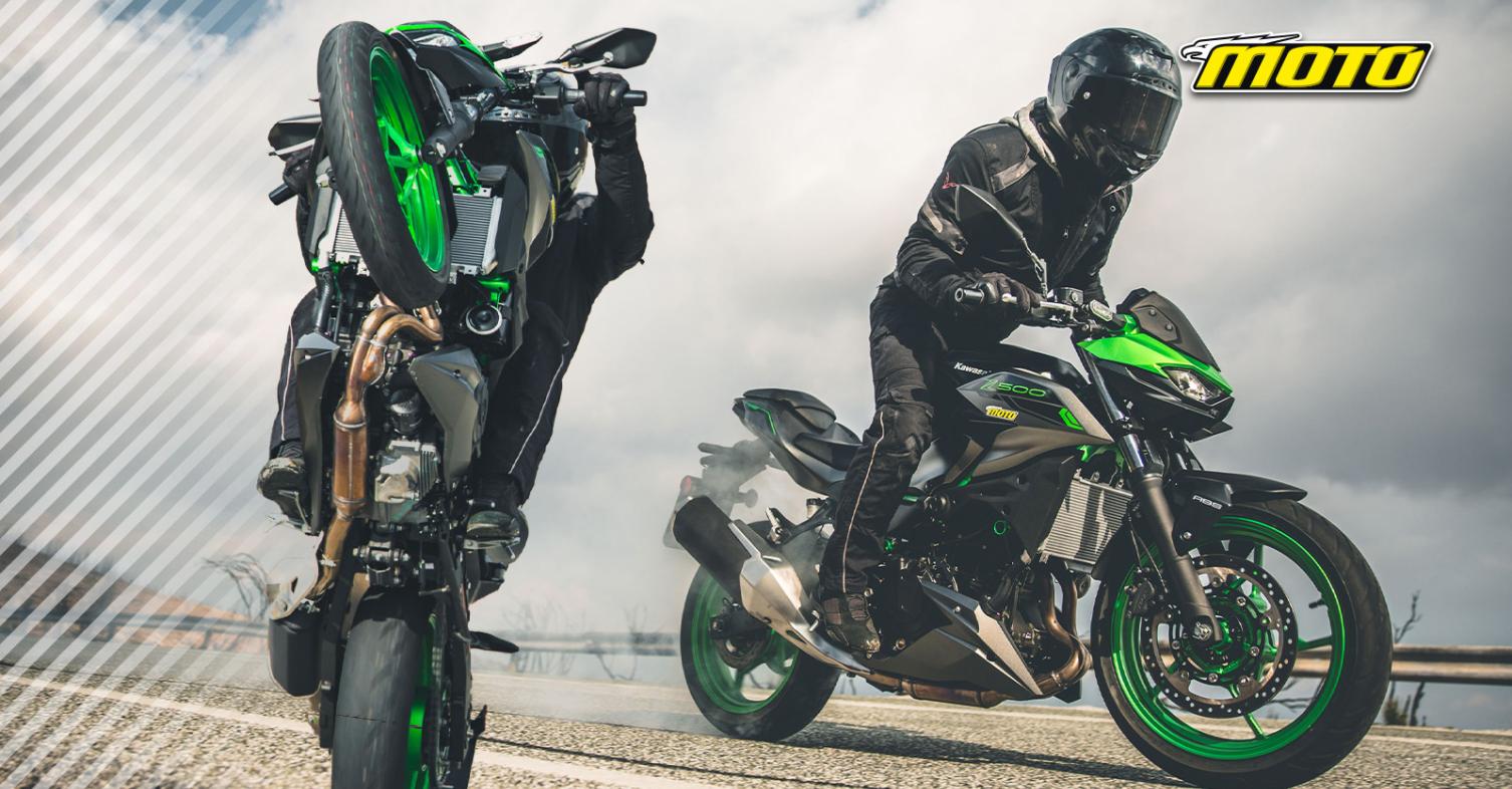 Test Kawasaki Z500 - Motomag