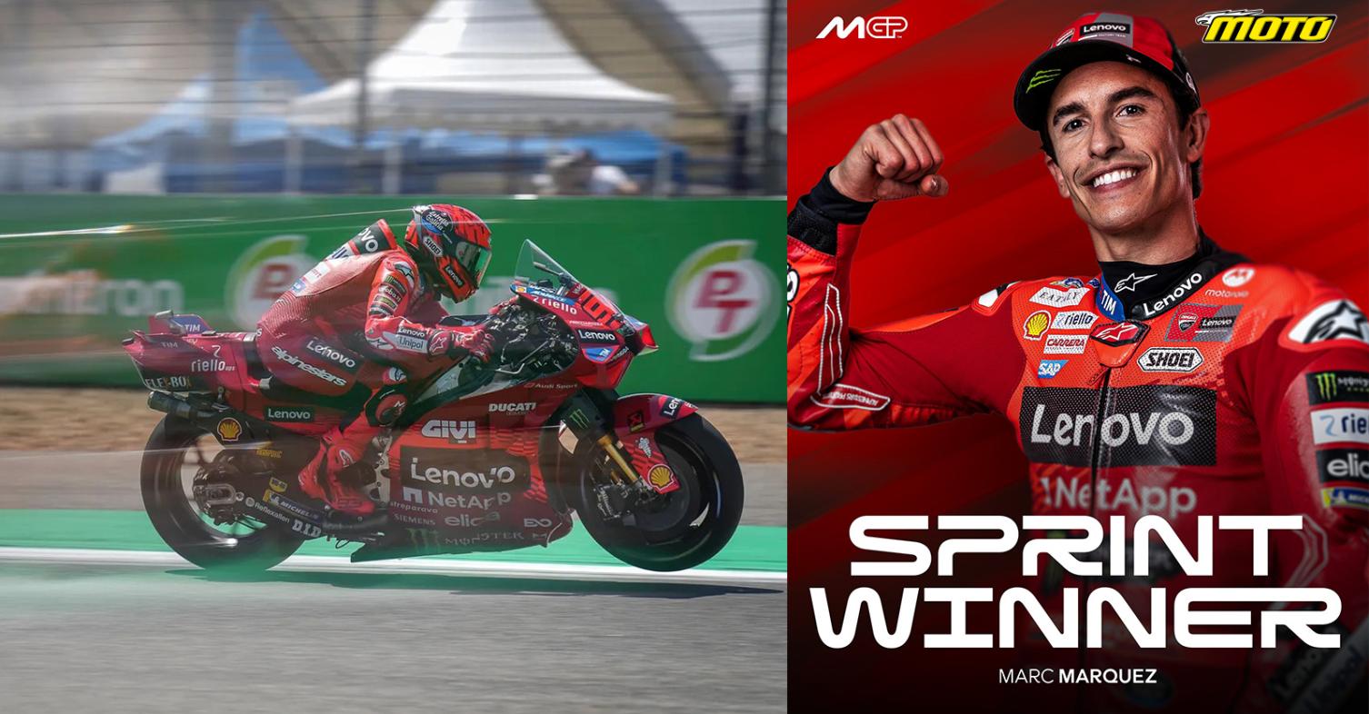 MotoGP Ταϊλάνδη Sprint: Νίκη Marquez μπροστά από Marquez! Ai Ogura vs Bagnaia!
