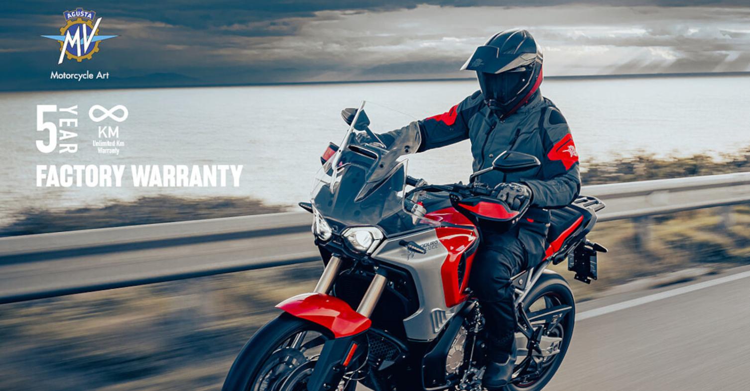MV Agusta επέκταση εγγύησης στα πέντε χρόνια