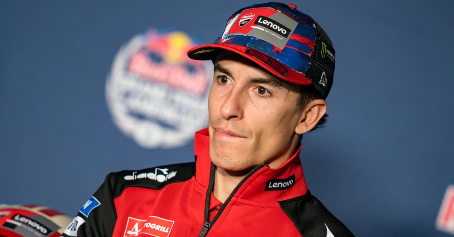 Marc MArquez MotoGP 2025 Sliverstone τύχη