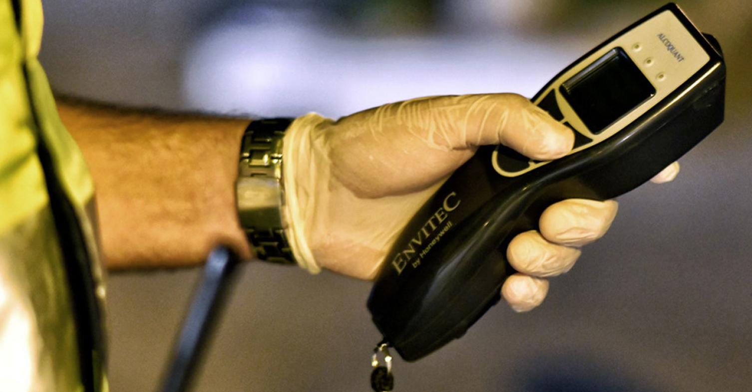 Alcohol police test