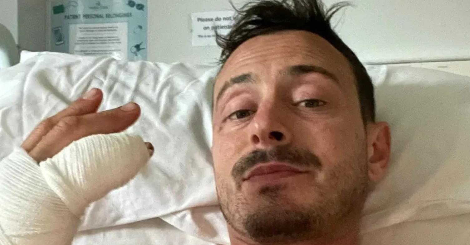 Isle of Man TT Tom Weeden Crash