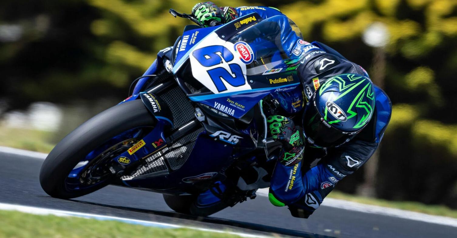 Stefano Manzi WSSP Free Practice Misano