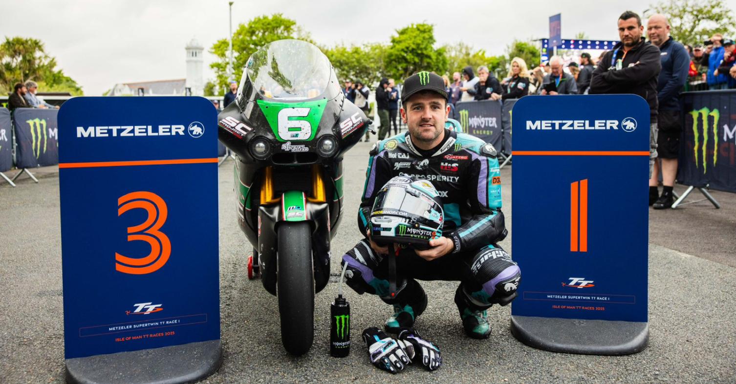 ΙΟΜΤΤ Michael Dunlop most podiums 2025