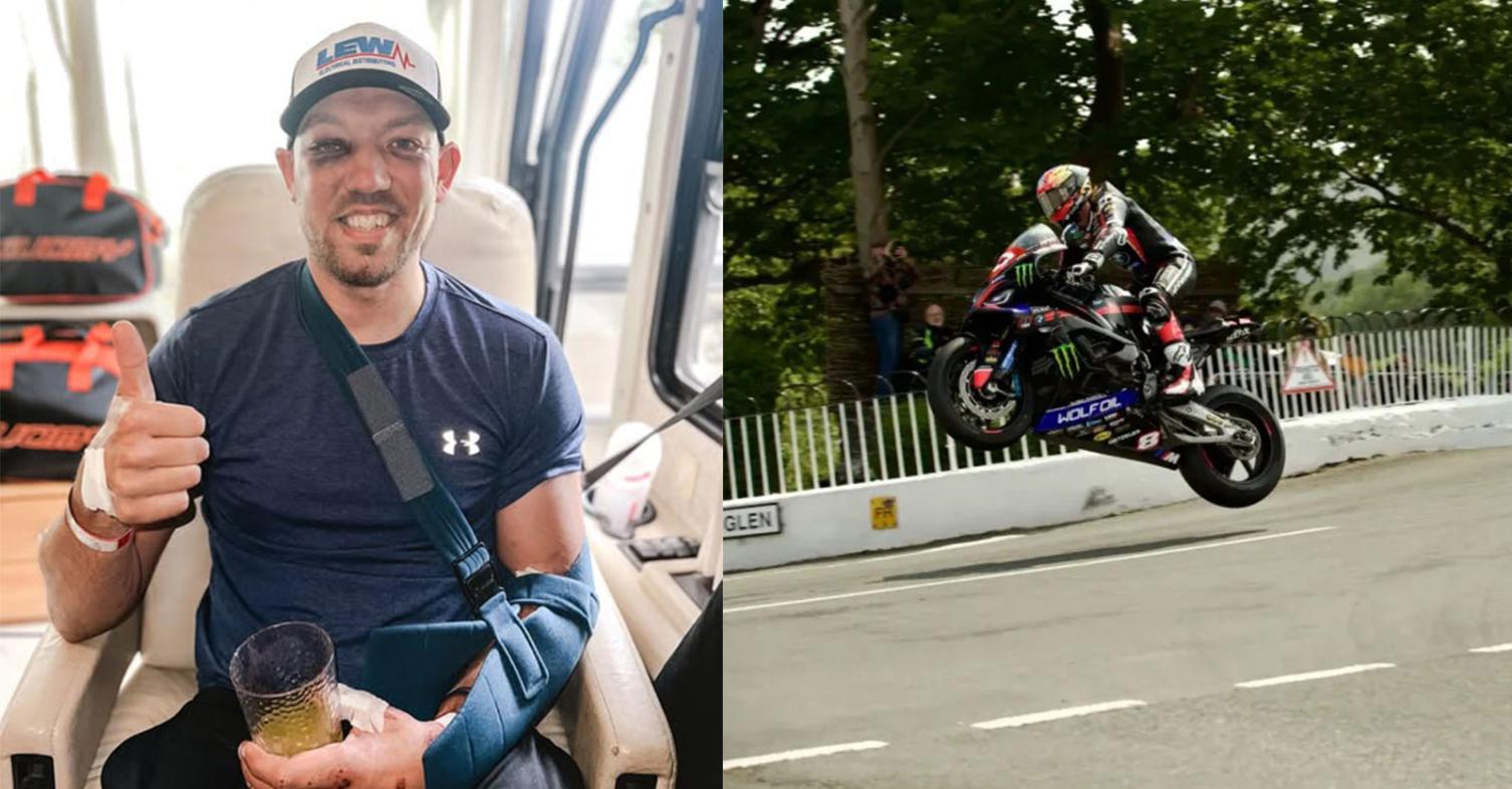 Isle of Man TT: Ενημέρωση για Peter Hickman μετά το ατύχημα με 225 χ.α.ω!