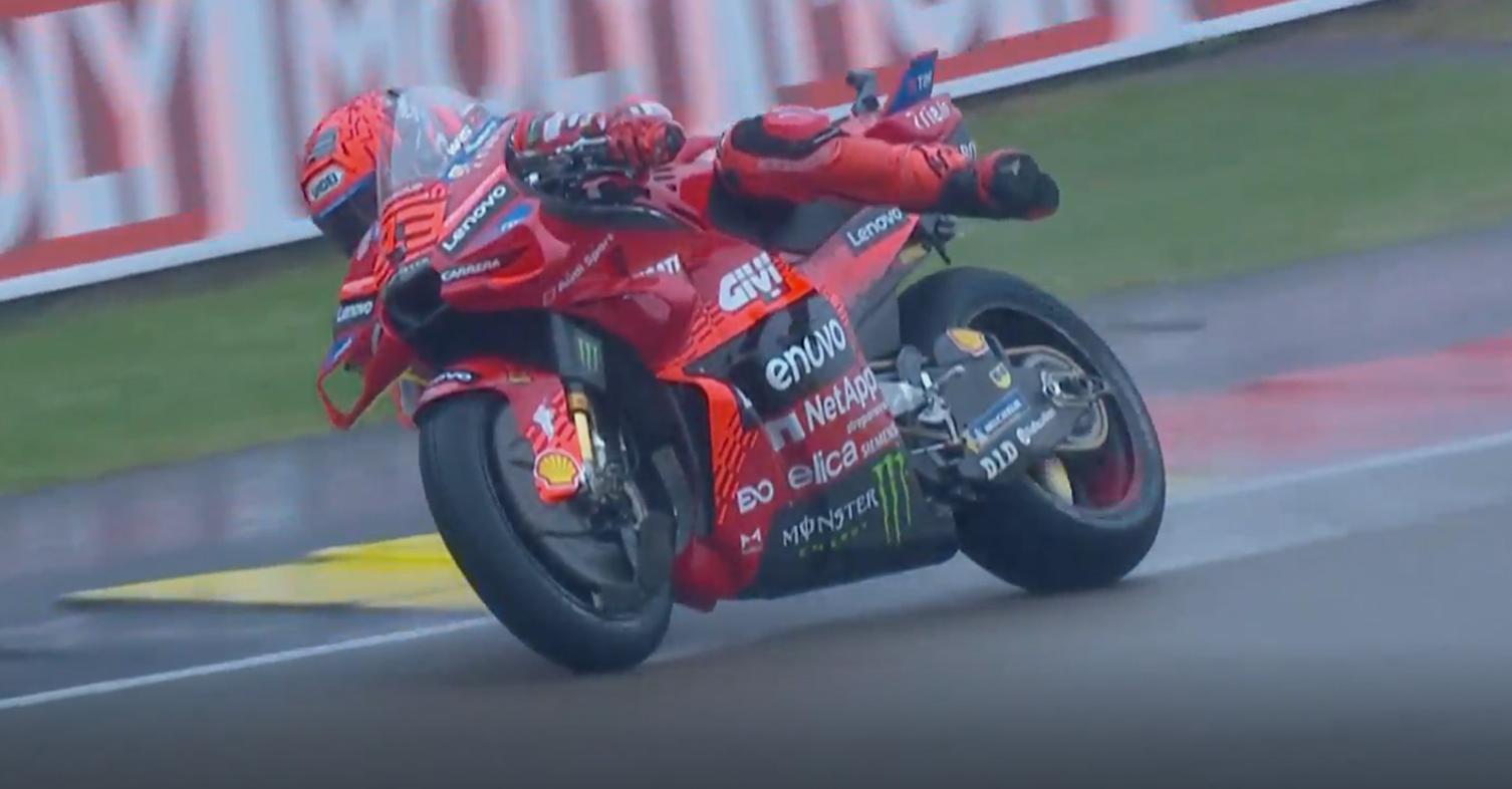 MotoGP Γερμανίας: Pole Position Marc Marquez σε δύσκολες συνθήκες