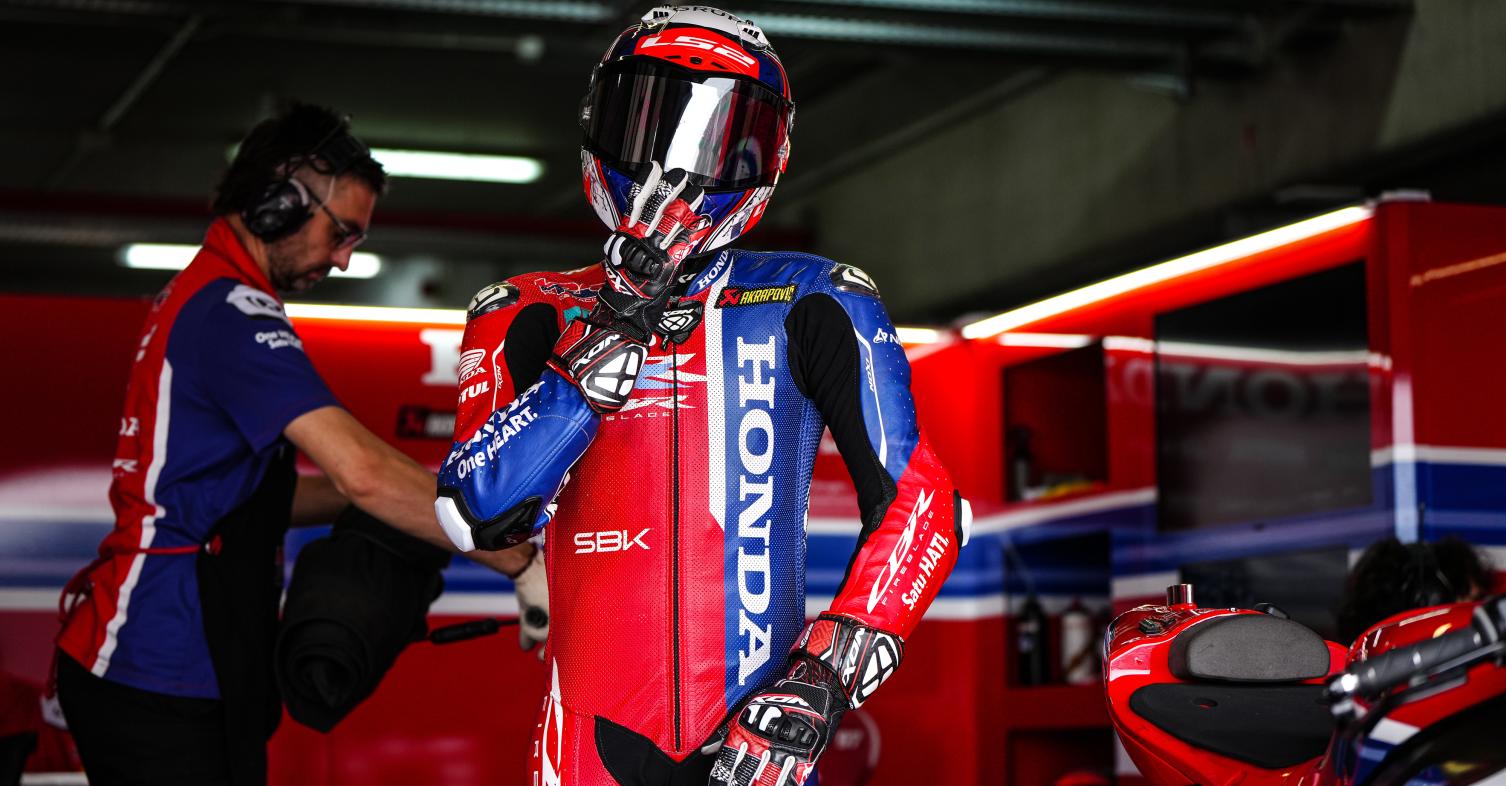 WSBK Aragon Test HRC