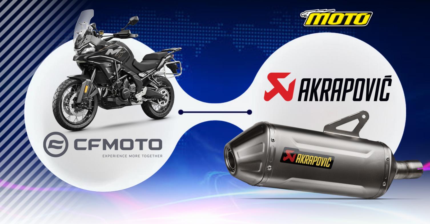 CFMOTO - Akrapovič