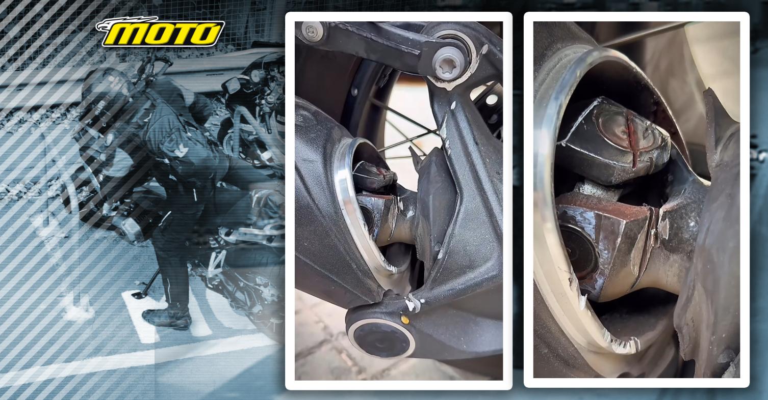 Προσπάθησαν να κλέψουν BMW R 1300 GS - Τους σταμάτησε το αυτόματο κιβώτιο [VIDEO]