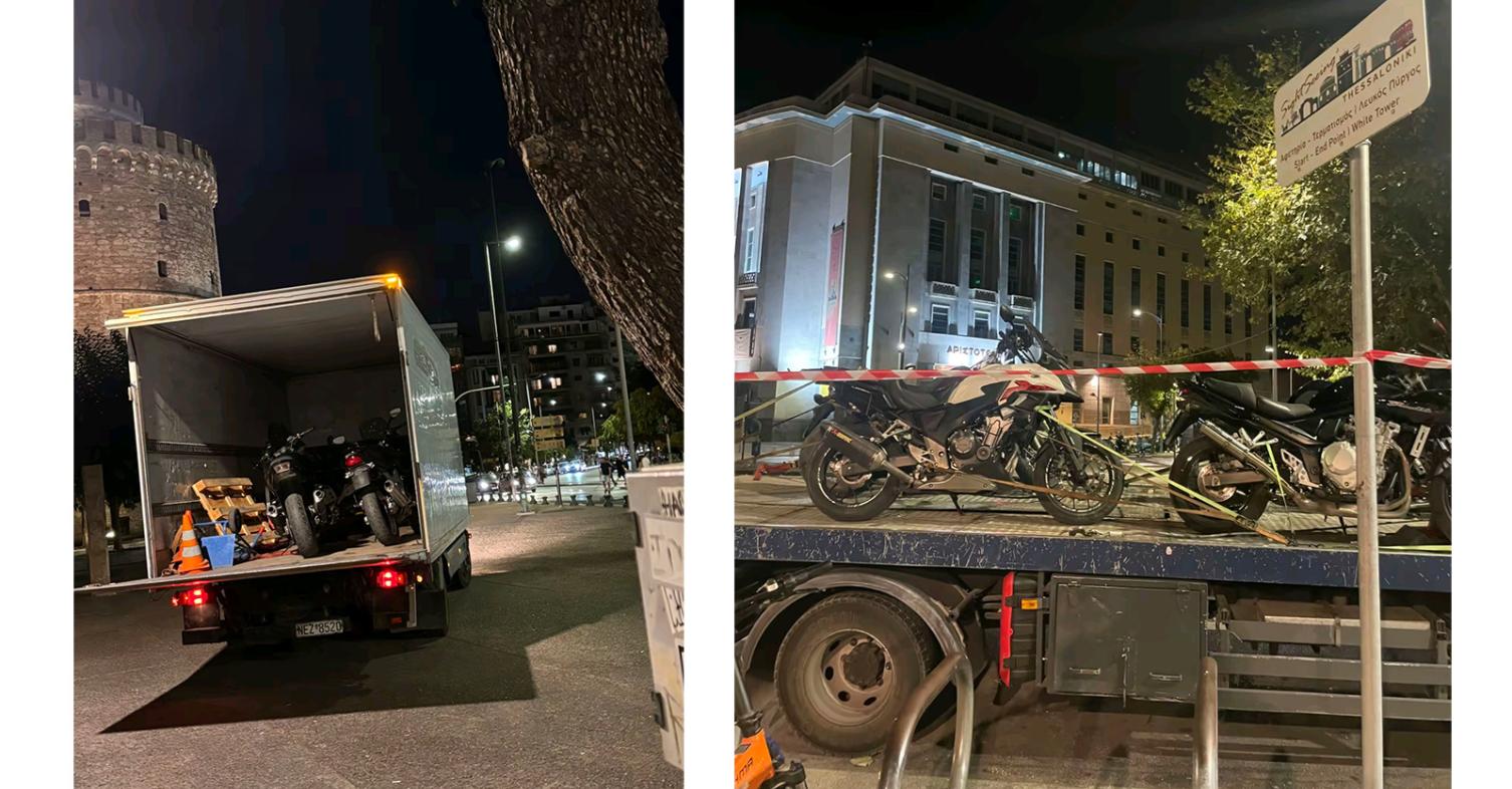 Θεσσαλόνικη: Μπαράζ κατασχέσεων μοτοσυκλετών για τα εγκαίνια της ΔΕΘ