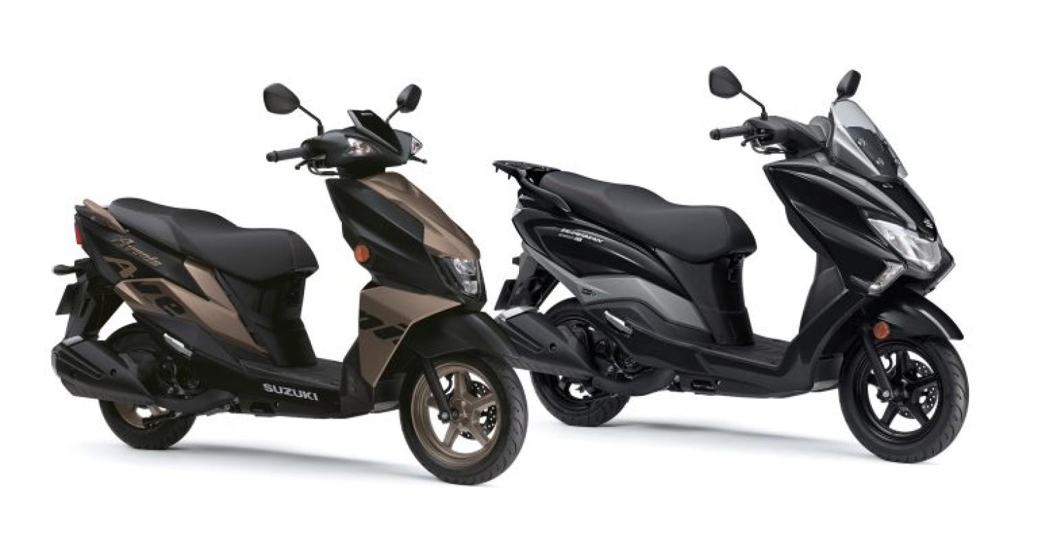 Suzuki Scooters New Colours