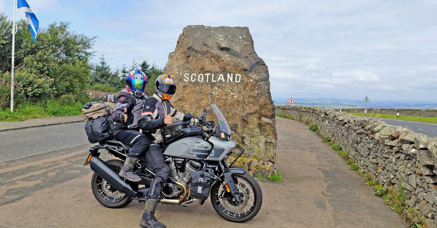Κωνσταντίνος Μητσάκης Σκωτία με Harley-Davidson 2025