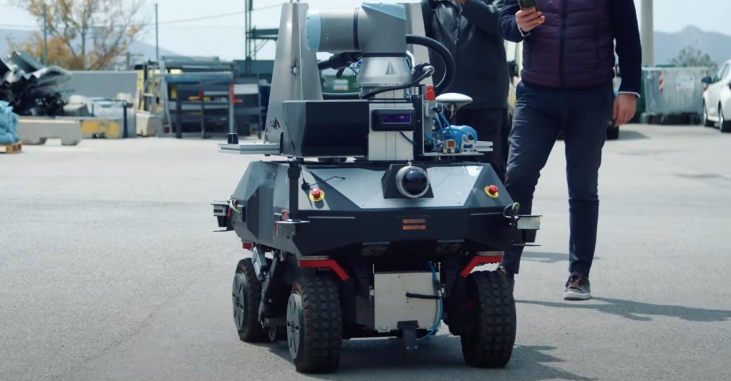 Pavement Repairing Robot