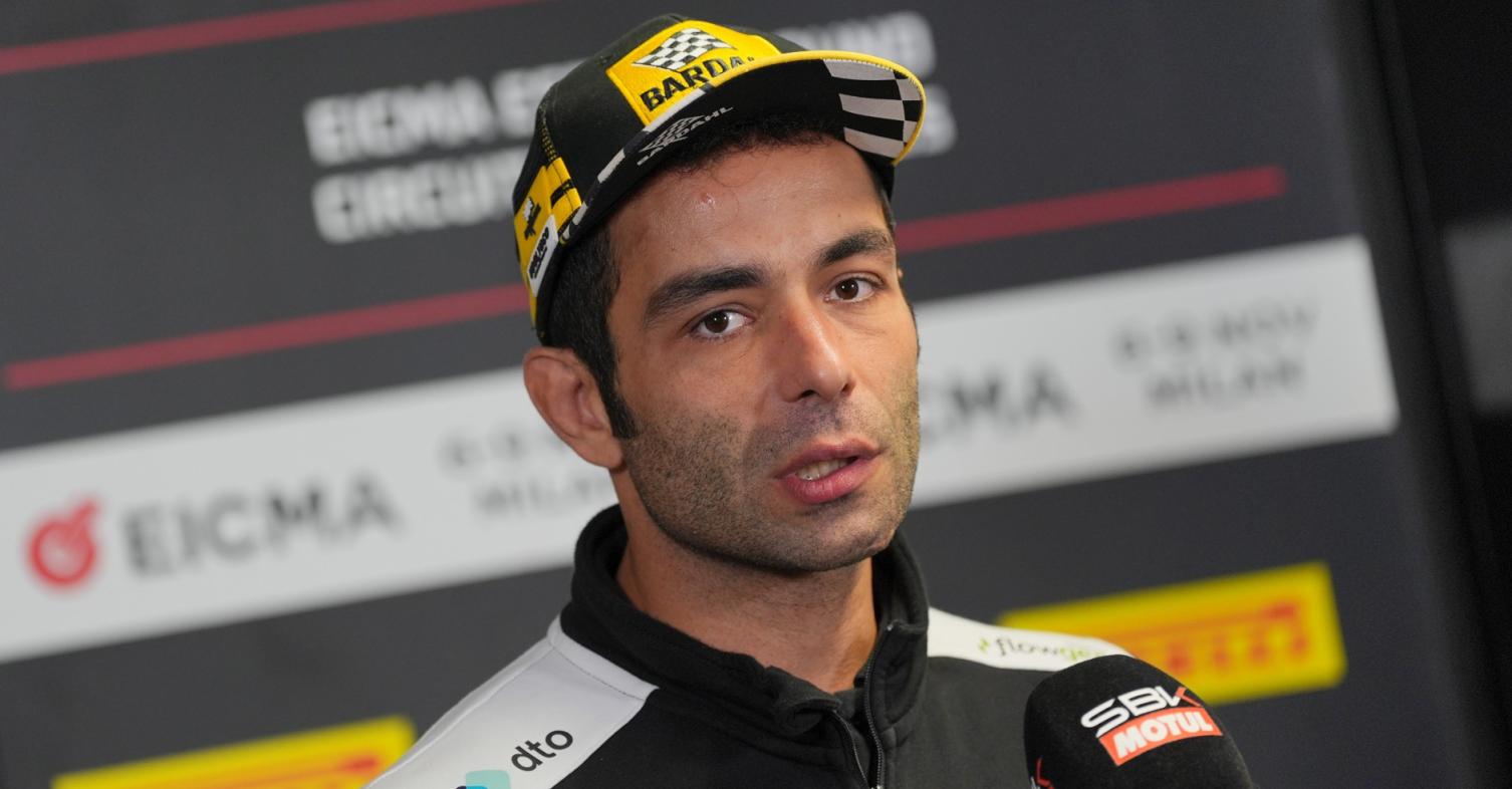 WSBK Estoril Petrucci Unfit