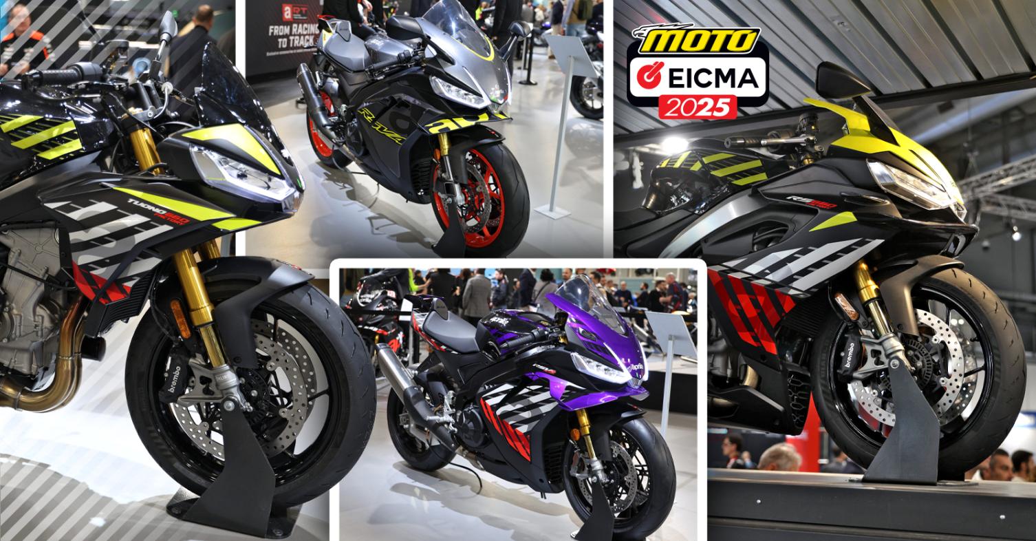 Aprilia sport μοτοσυκλέτες - Νέα χρώματα 2026