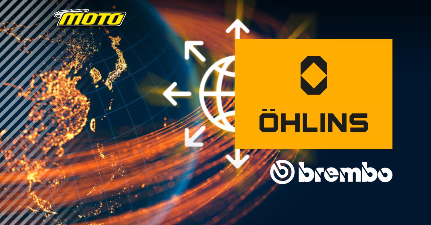 Παγκόσμια εξάπλωση Öhlins: Νέο λογότυπο και άνοιγμα σε καινούριες αγορές με πλάτες Brembo!