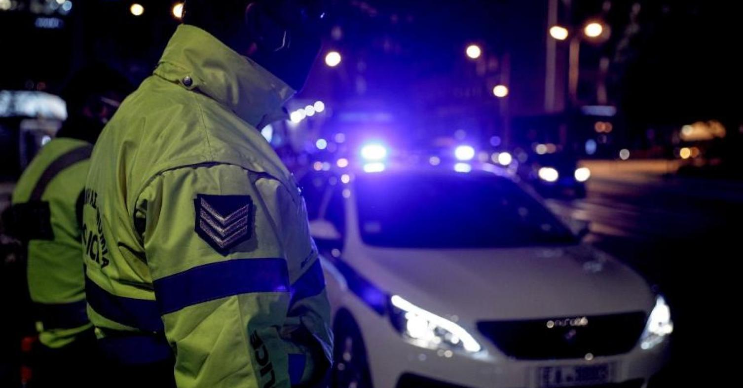 Traffic police chase