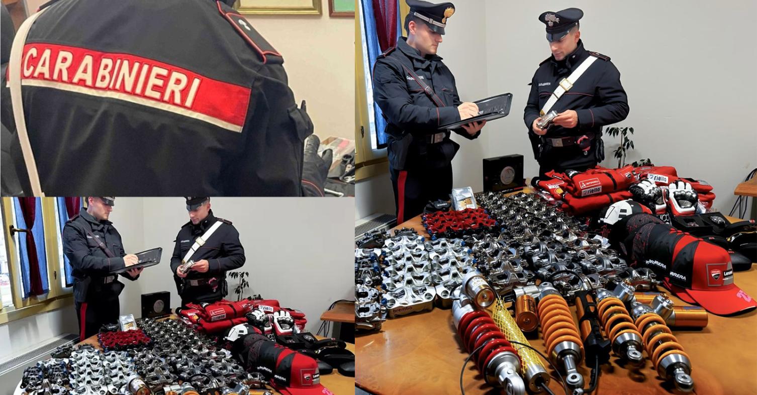 Ducati Corse: 200.000 Ευρώ σε κλεμμένα αγωνιστικά εξαρτήματα! Σύλληψη 37χρονου Ρουμάνου