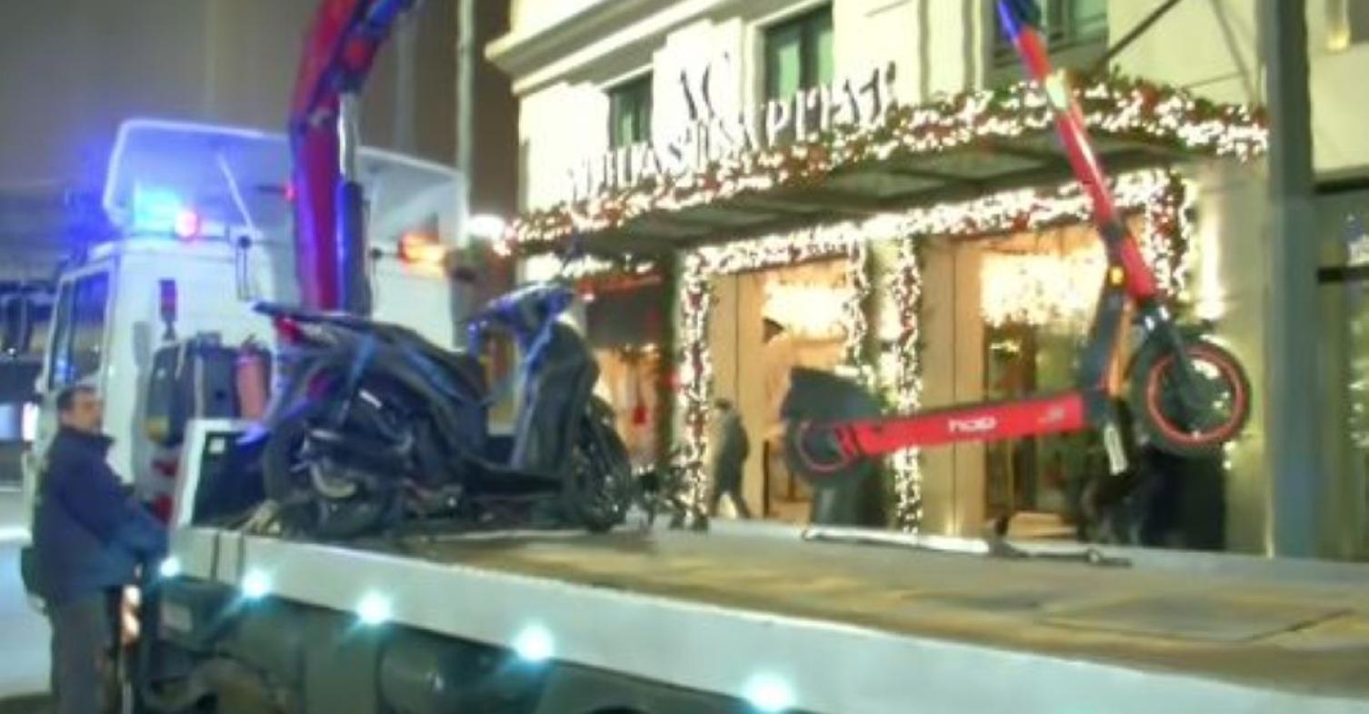 Πατίνι απομακρύνεται μετά από αλκοτέστ του οδηγού