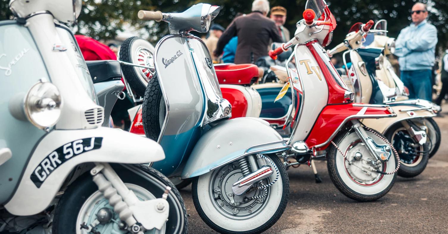 Goodwood Revival Vespa 80th Anniversary