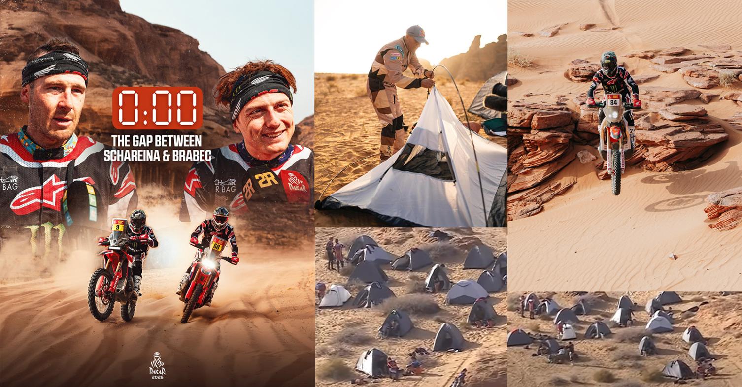Dakar 2026- 4o σκέλος: Απίστευτο σκηνικό με τις Honda να ισοφαρίζουν στο δευτερόλεπτο! Νίκη Schareina – Πρώτη ημέρα Μαραθωνίου