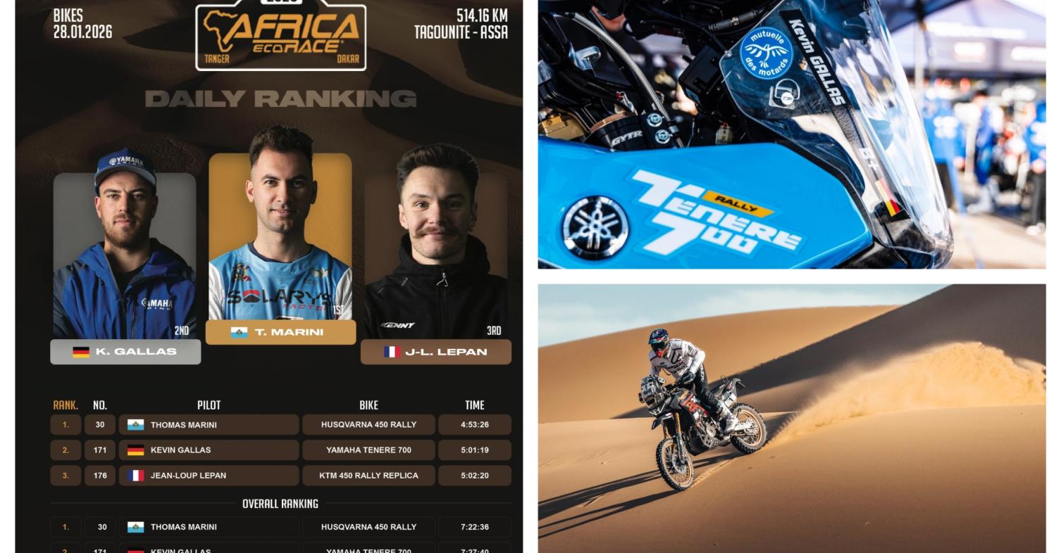 Africa Eco Race 2026, stage 3