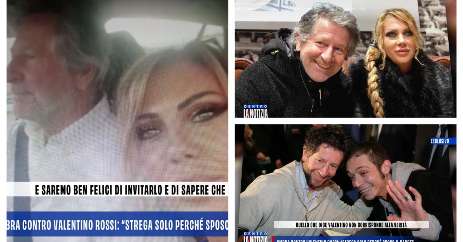 Valentino vs Graziano Rossi