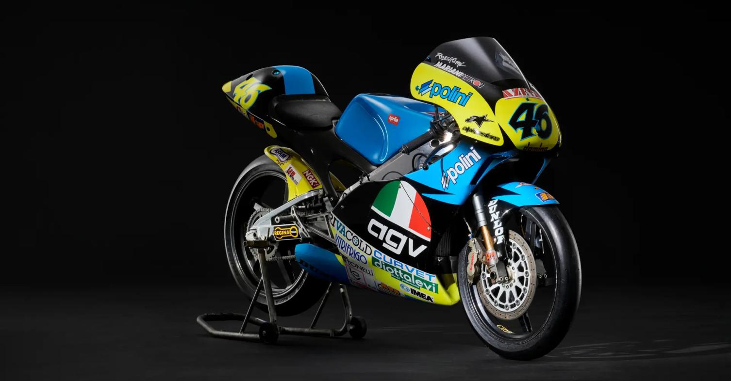 Aprilia 125 Grand Prix - First Vale winner -Aucion