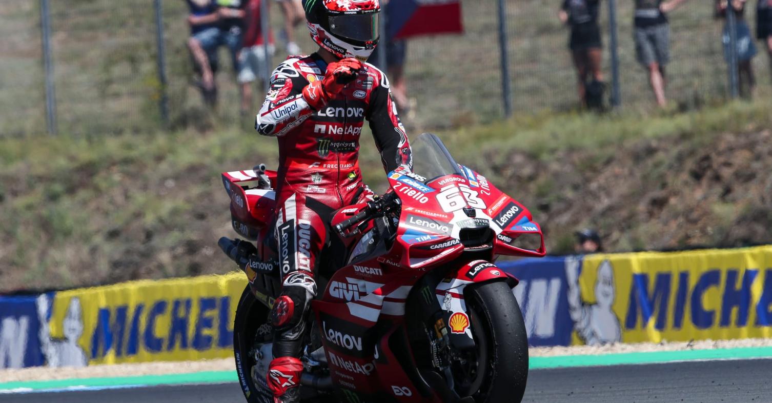 MotoGP Brno Sprint: Νίκη Bagnaia με δυνατό Ai Ogura και Marc Marquez να ακολουθεί