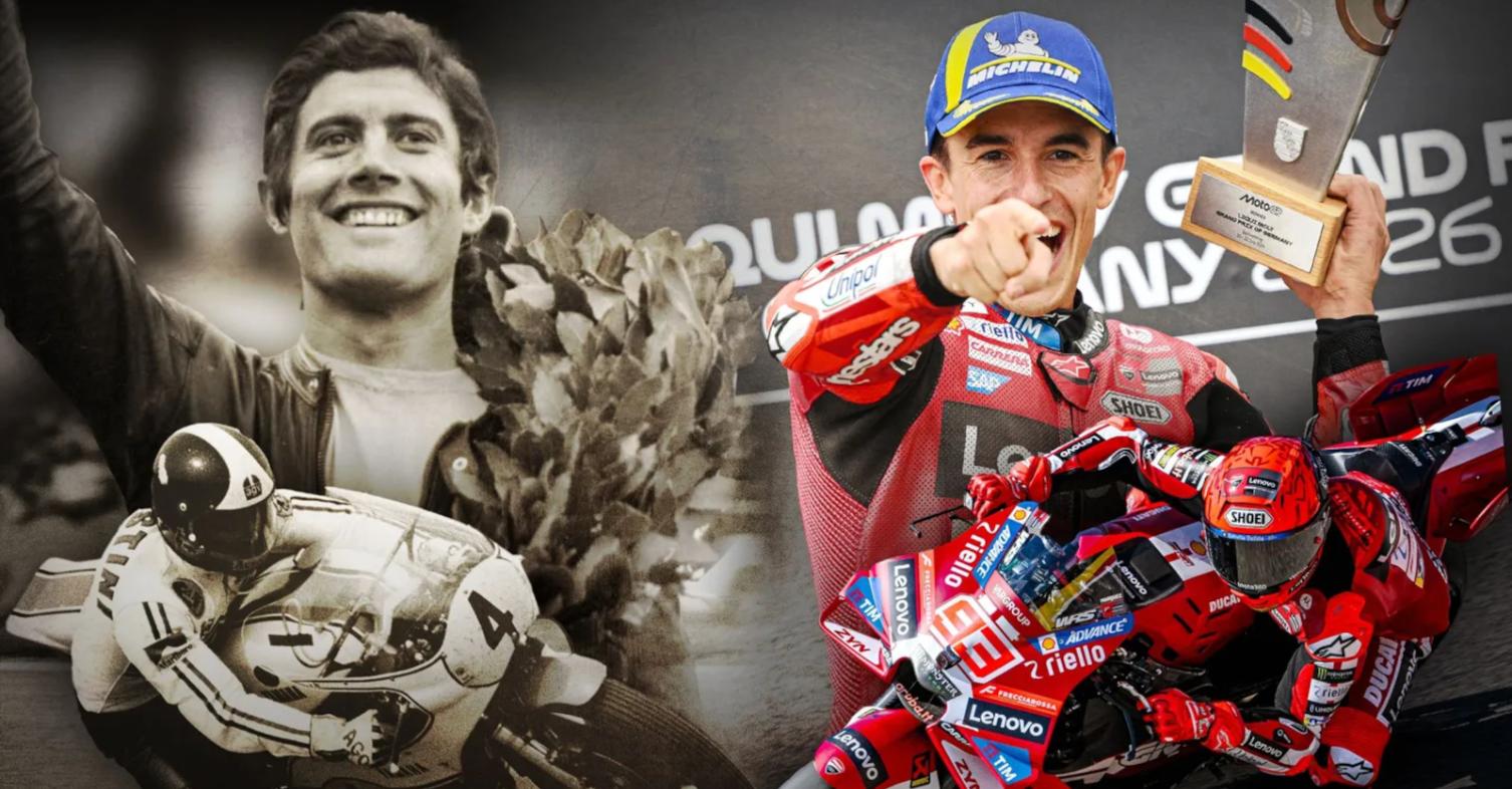 Marquez μπροστά από Agostini και Rossi σε νίκες 2026