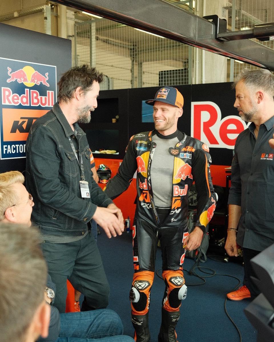 Keanu και Brad Binder