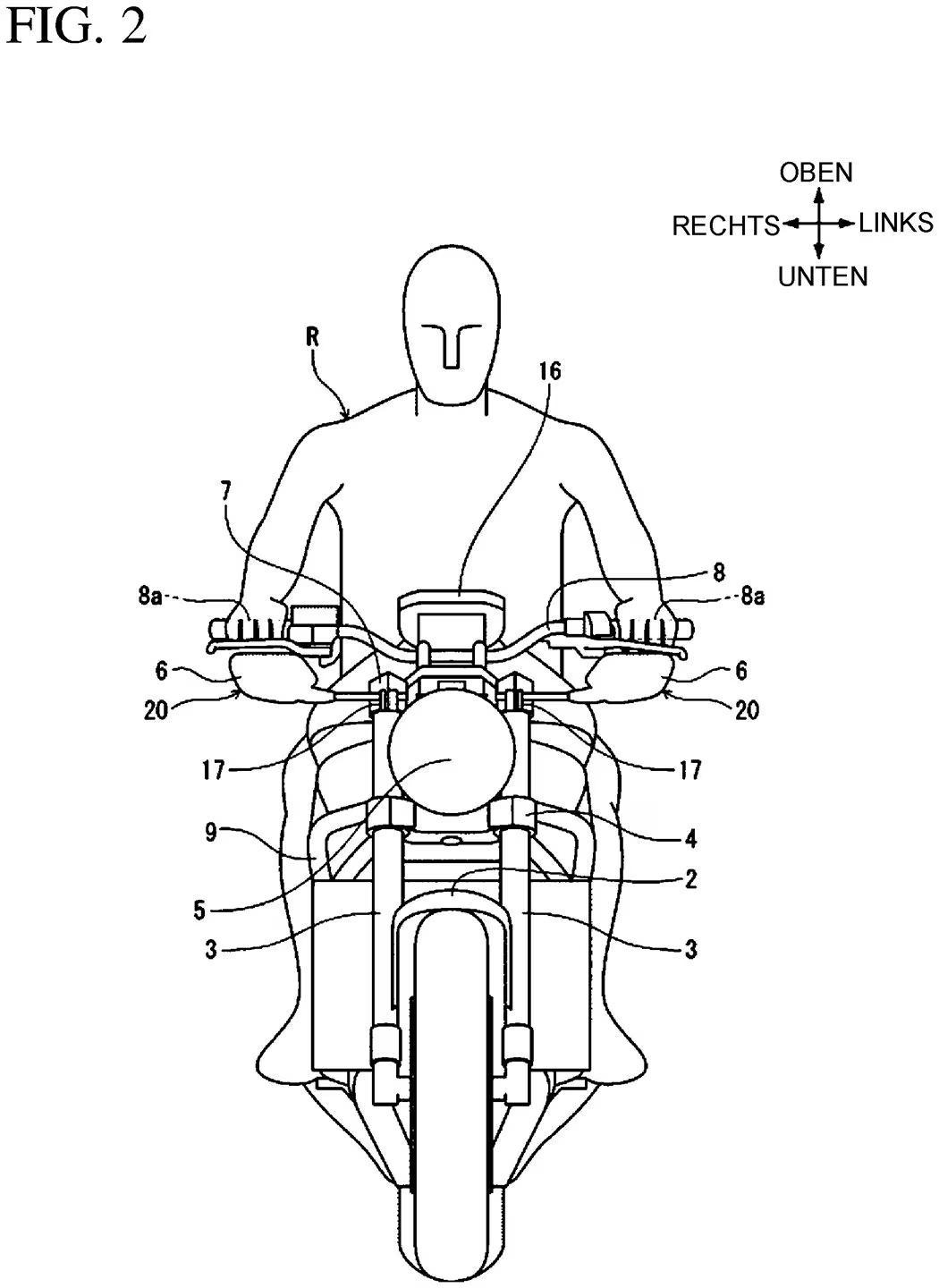 Πατέντα της Honda για καθρέπτες naked μοτοσυκλετών