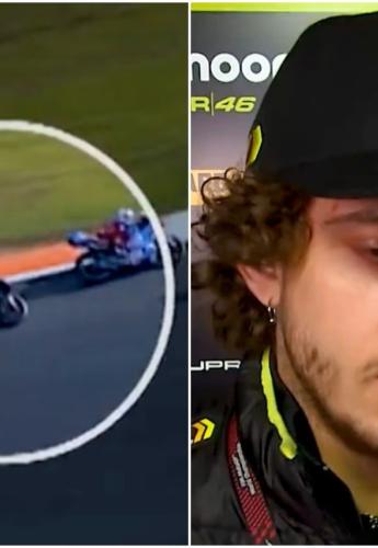 MotoGP VIDEO Bezzecchi: «Ο Marquez με πέταξε έξω και δεν τιμωρείται γιατί είναι ο Marc Marquez»