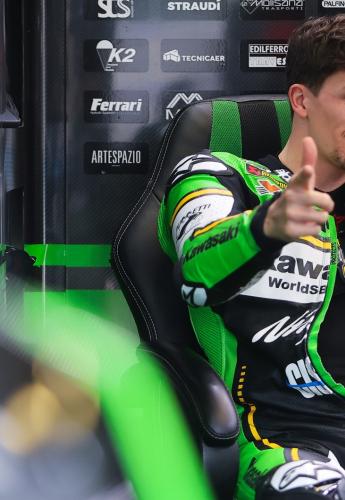WSBK Kawasaki renews Garret Gerloff 2026