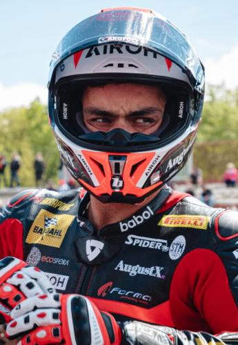 WSBK Petrucci on Iannone