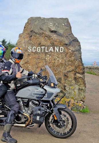Κωνσταντίνος Μητσάκης Σκωτία με Harley-Davidson 2025