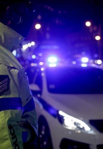 Traffic police chase