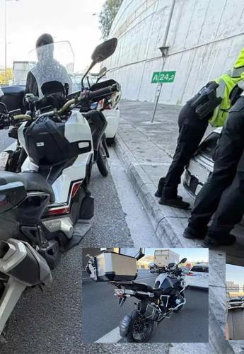 Δύο χρόνια στέρηση οδήγησης στον αναβάτη που προσπάθησε να φύγει! Δίωξη για 5 αδικήματα