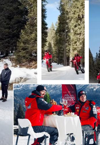 Marquez και Bagnaia: Οδηγούν την Ducati Desmo 450MX στα χιόνια [Video]Marquez και Bagnaia: Οδηγούν την Ducati Desmo 450MX στα χιόνια [Video]