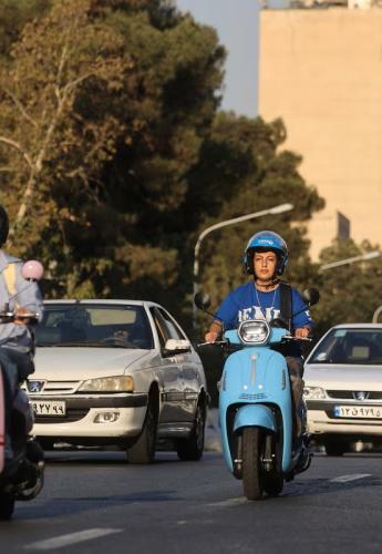 iran women motorcyclists