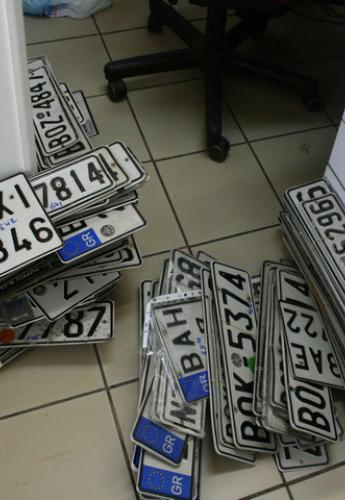 License plates