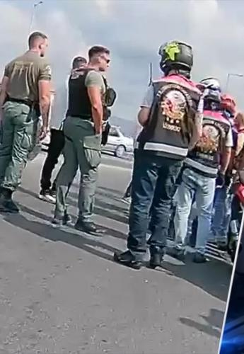 Κομοτηνή: 7 Τούρκοι μοτοσυκλετιστές με εμβατήρια και σήμα «Γκρίζων Λύκων» - Προσάχθηκαν για έλεγχο και αφέθηκαν ελεύθερο