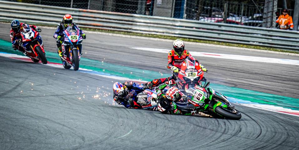 Σύνολο πτώσεων MOTUL WSBK 2022