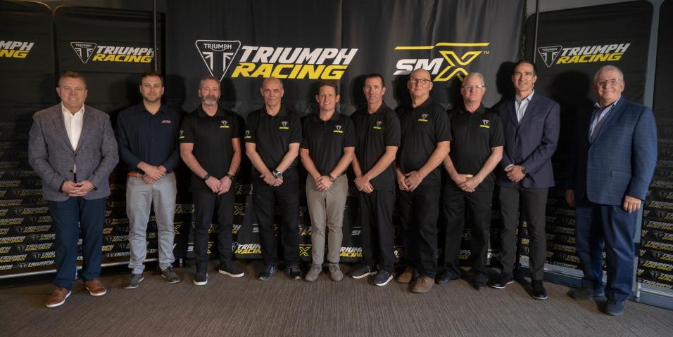 Συμμετοχή της Triumph σε Supermotocross και MXGP 
