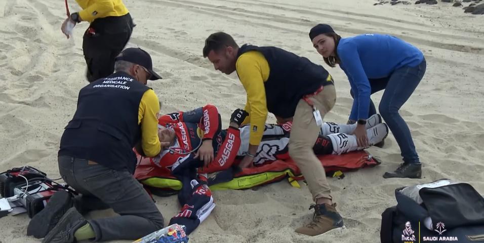 Sam Sunderland exits Dakar 2023