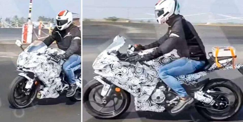 Aprilia RS μικρή μοτοσυκλέτα δοκιμάζεται στην Ινδία