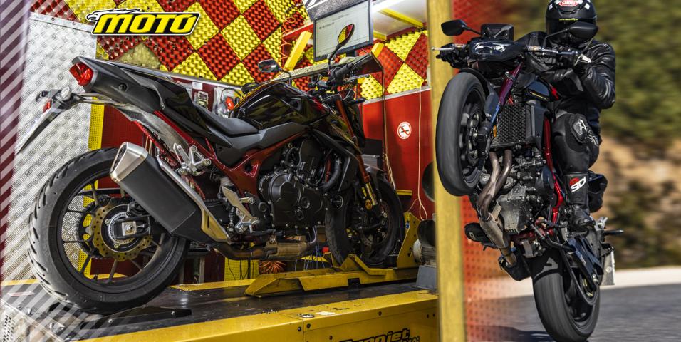 Honda CB750 Hornet 2023 - ΔΥΝΑΜΟΜΕΤΡΗΣΗ
