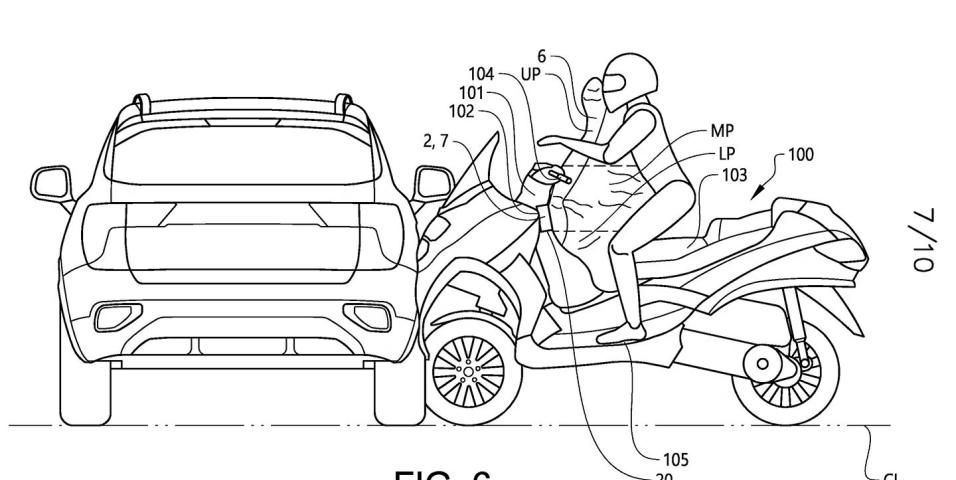 Piaggio MP3 Airbag