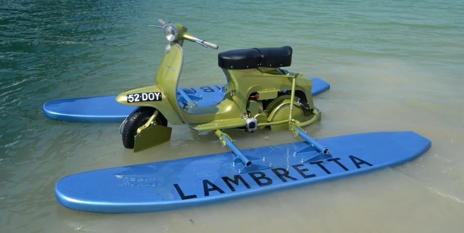 Lambretta amphi-scooter