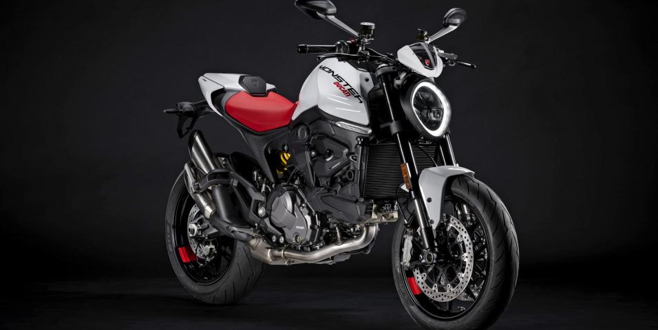 Ducati Monster 2023, iceberg white